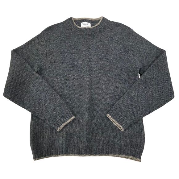 Citation Club by Puritan Wool Men's Crewneck Pullover Sweater Green/Tan size 42 - Picture 1 of 4